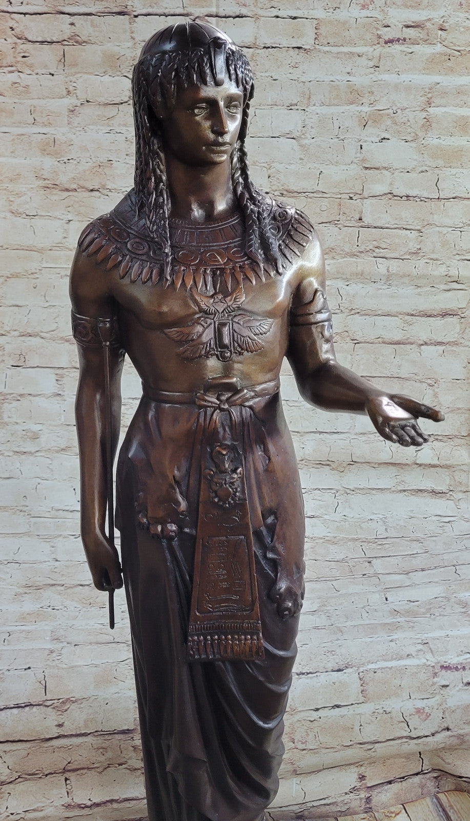 Fine Victorian Bronze Genuine Metal Bust Prince Hector Sculpture Statue Figure Sale