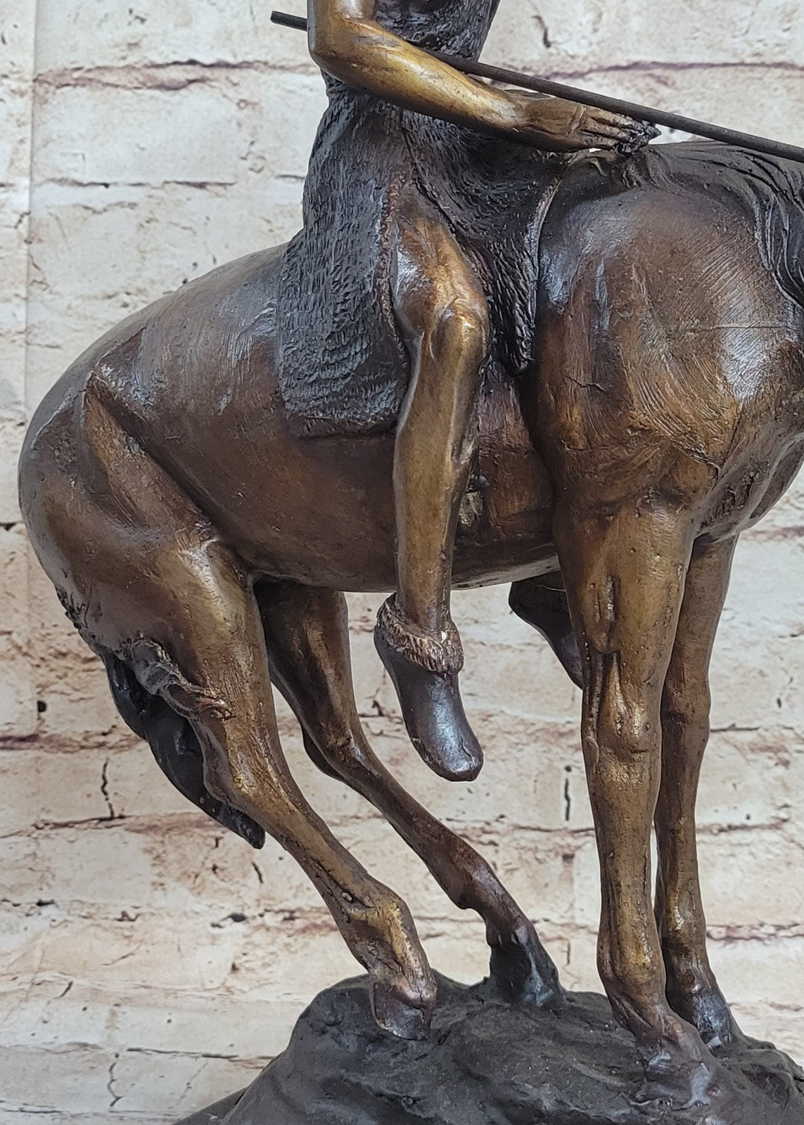 Western Old West Indian Rider Museum Quality Classic Artwork Home Office Decorat