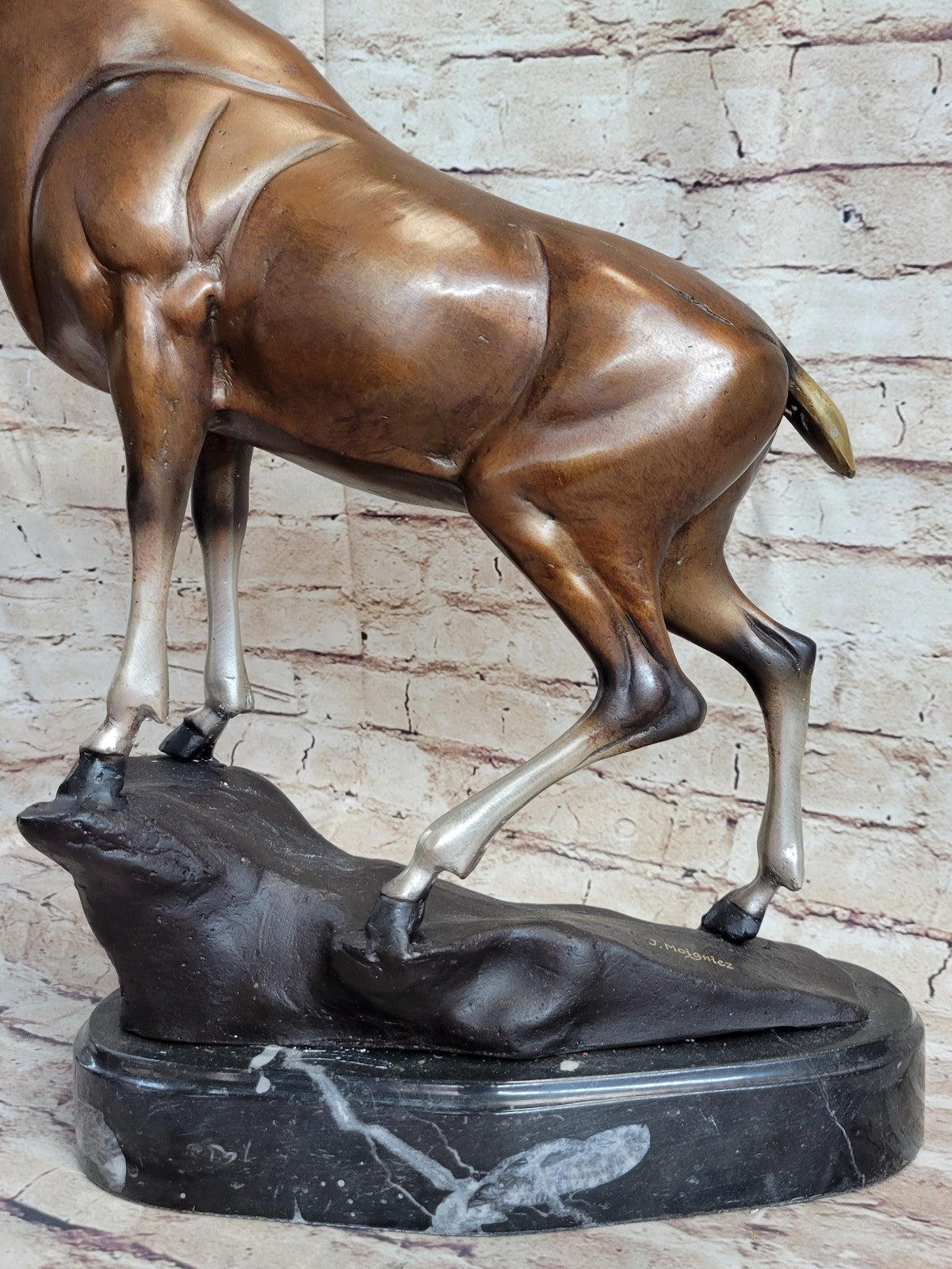 Large Marius Bronze Elk "STAG" Art Sculpture BLOWOUT SALE Decor Cabin