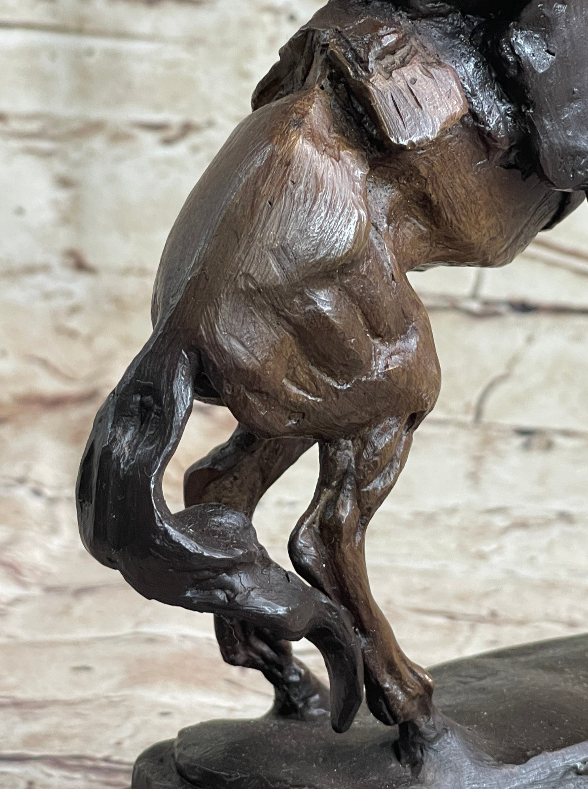 Bronco Buster by Remington Bronze Sculpture Art Deco Hot Cast Figurine Figure