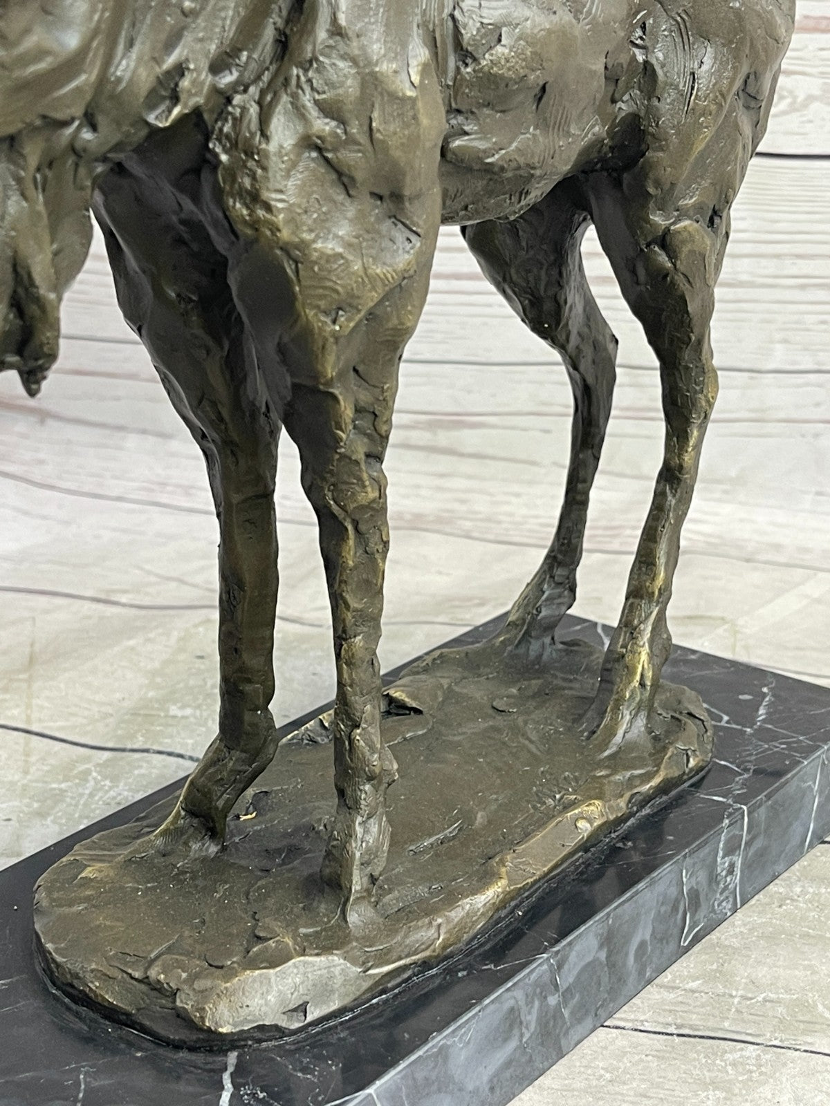Bronze Marble Sculpture Statue Moose Musuem Quality Masterpiece Figurine