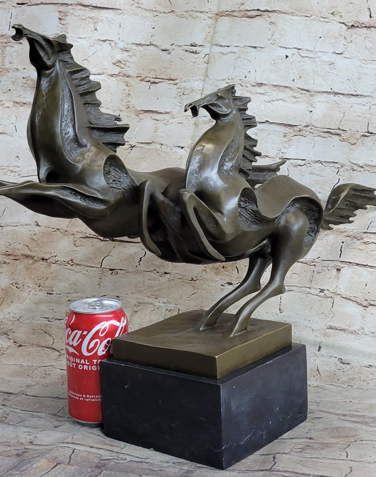 Bronze Sculpture Modern Art Hot Cast by Lost Wax Stallion Museum Quality  Work