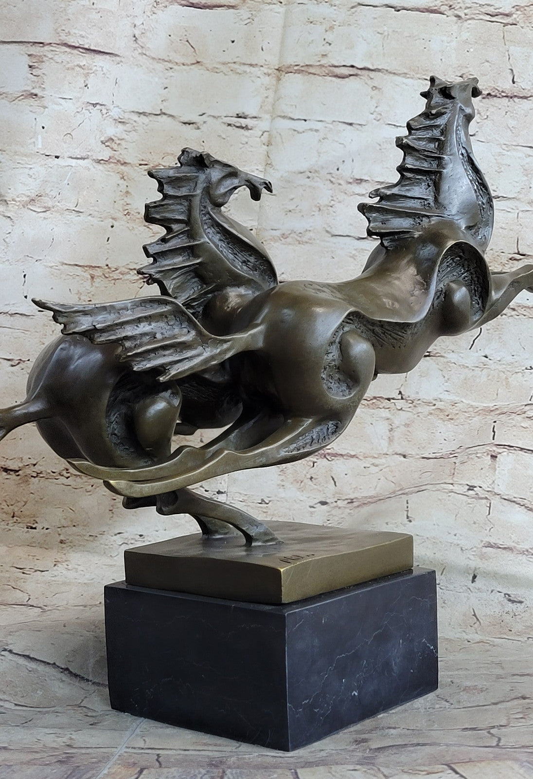Bronze Sculpture Modern Art Hot Cast by Lost Wax Stallion Museum Quality  Work
