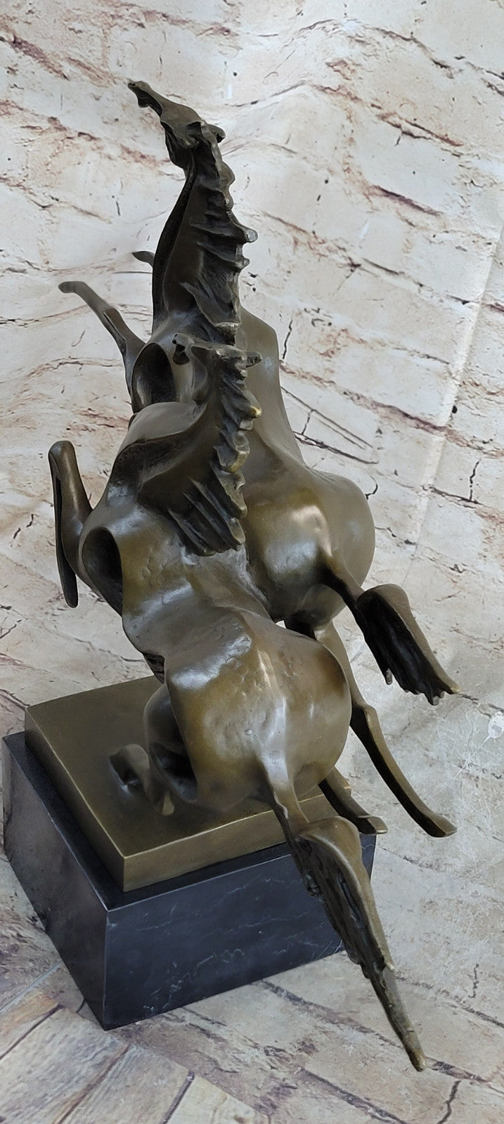 Bronze Sculpture Modern Art Hot Cast by Lost Wax Stallion Museum Quality  Work
