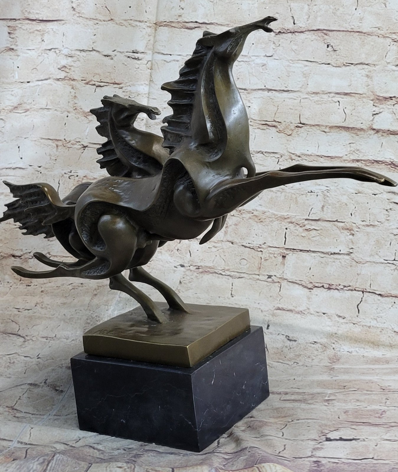 Bronze Sculpture Modern Art Hot Cast by Lost Wax Stallion Museum Quality  Work