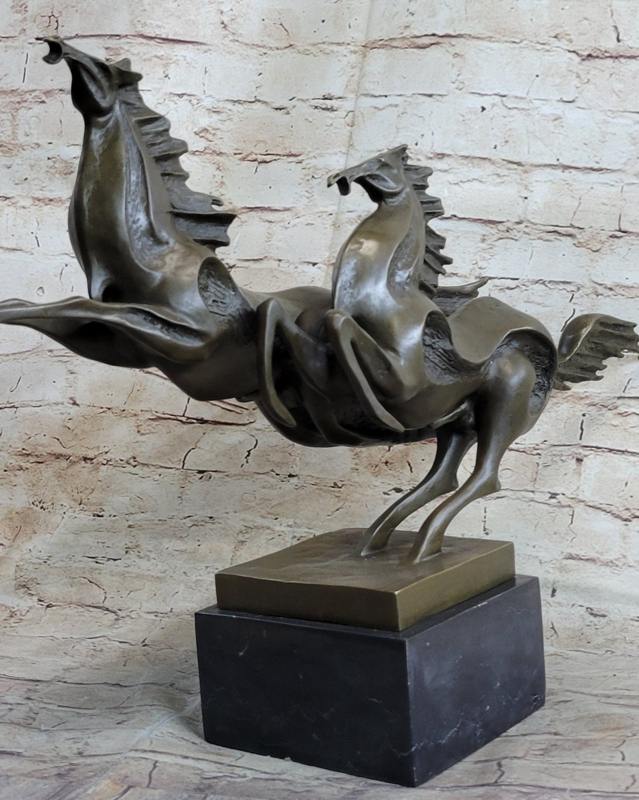 Bronze Sculpture Modern Art Hot Cast by Lost Wax Stallion Museum Quality  Work