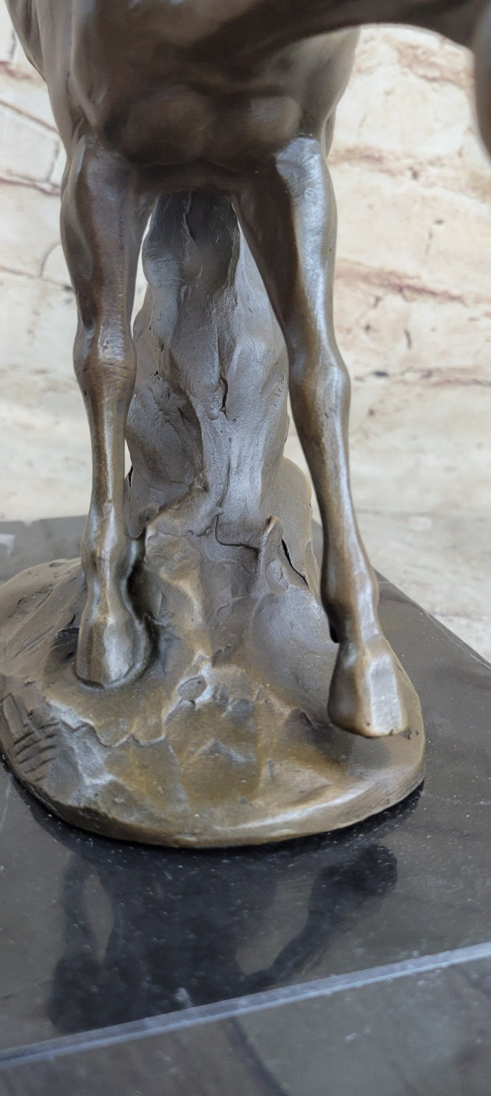 Running Horse Statue Animal Figurine Sculpture Decor Bronze Hand Made Decoration
