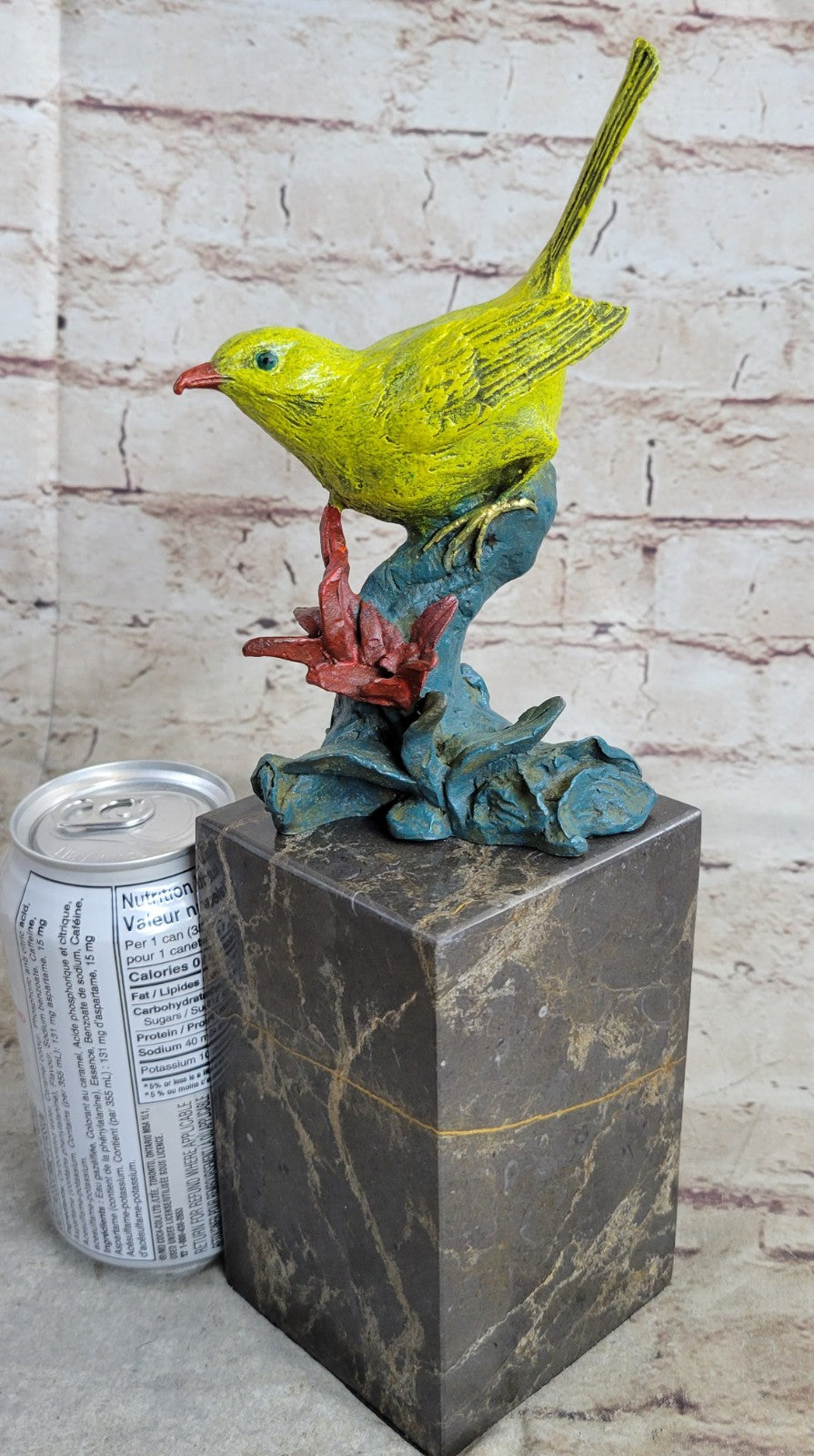 Vienna Bronze Finch Bird Good Quality Bronze Artwork Sculpture Statue Figure Art