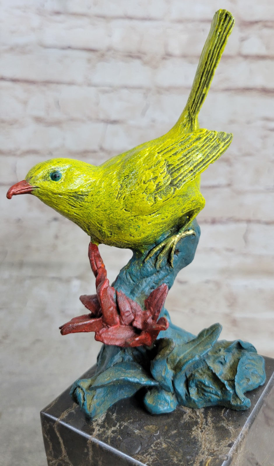 Vienna Bronze Finch Bird Good Quality Bronze Artwork Sculpture Statue Figure Art
