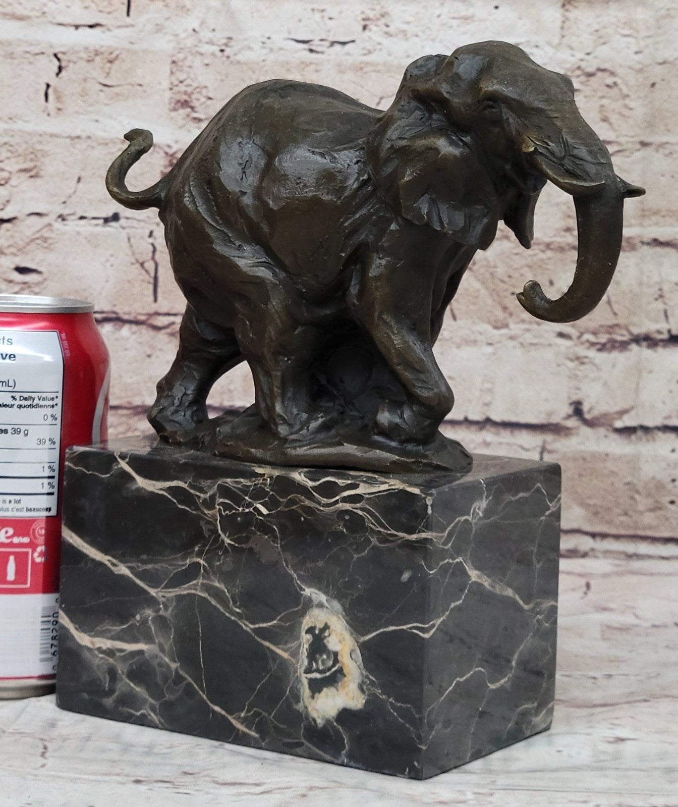 Art Deco Wildlife Elephant by Milo Bronze Hot Cast Sculpture Statue Figurine