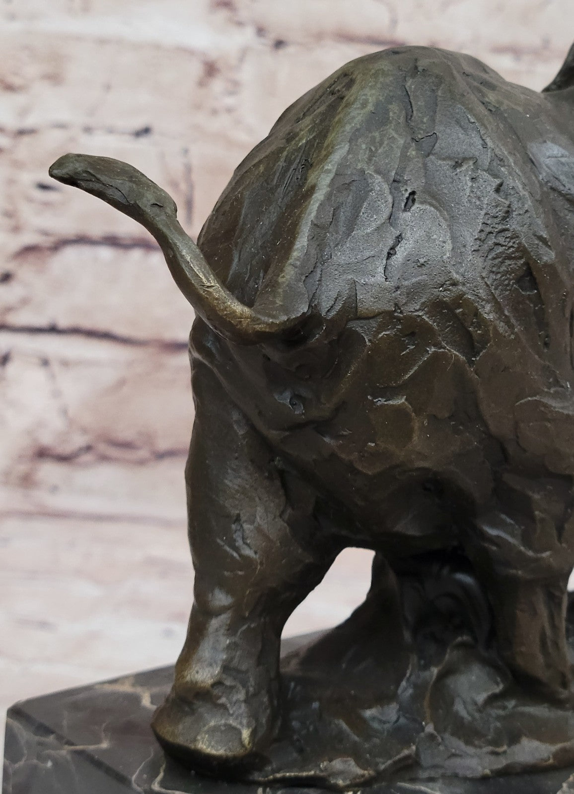 Art Deco Wildlife Elephant by Milo Bronze Hot Cast Sculpture Statue Figurine