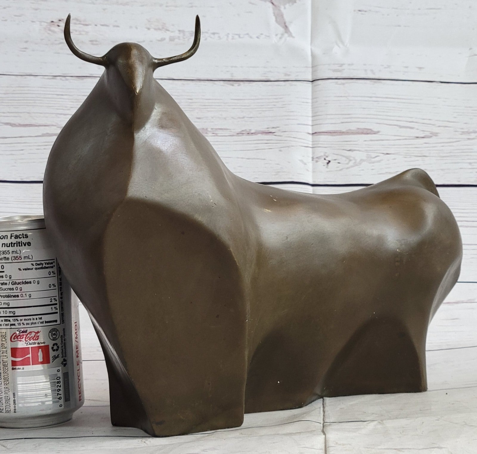 Handcrafted Hot Cast Botero Bull Bronze Masterpiece Museum Quality Work