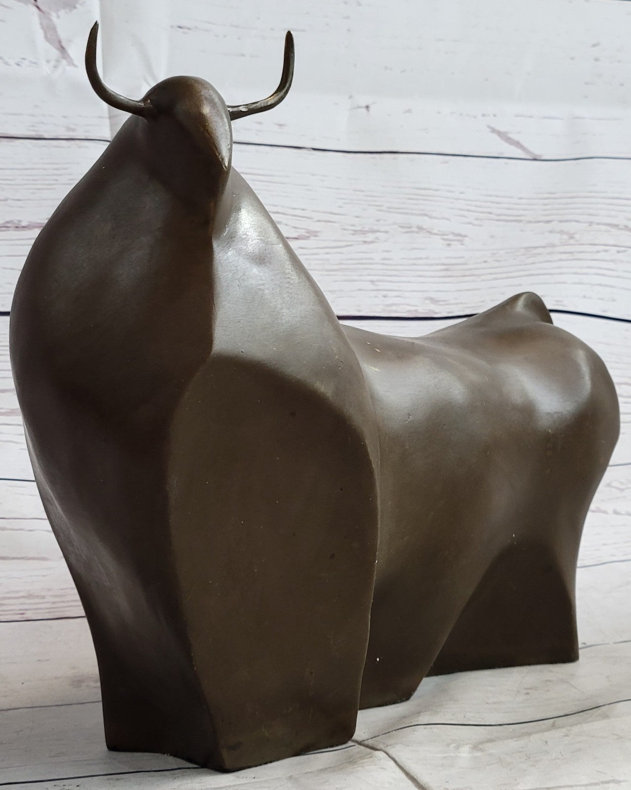 Handcrafted Hot Cast Botero Bull Bronze Masterpiece Museum Quality Work