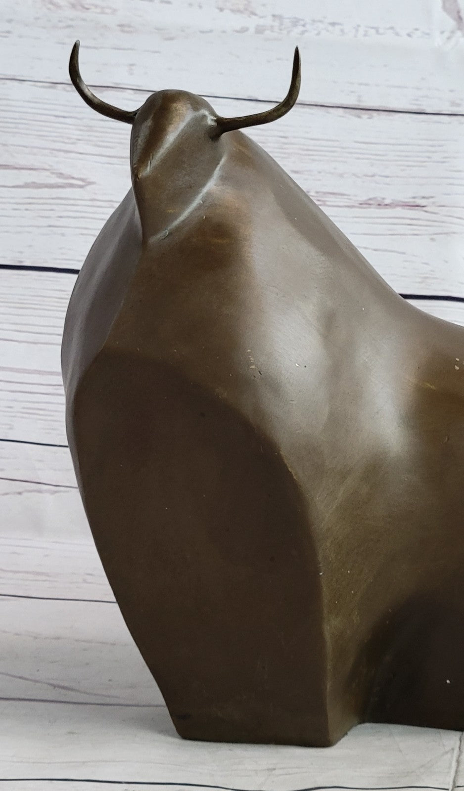 Handcrafted Hot Cast Botero Bull Bronze Masterpiece Museum Quality Work