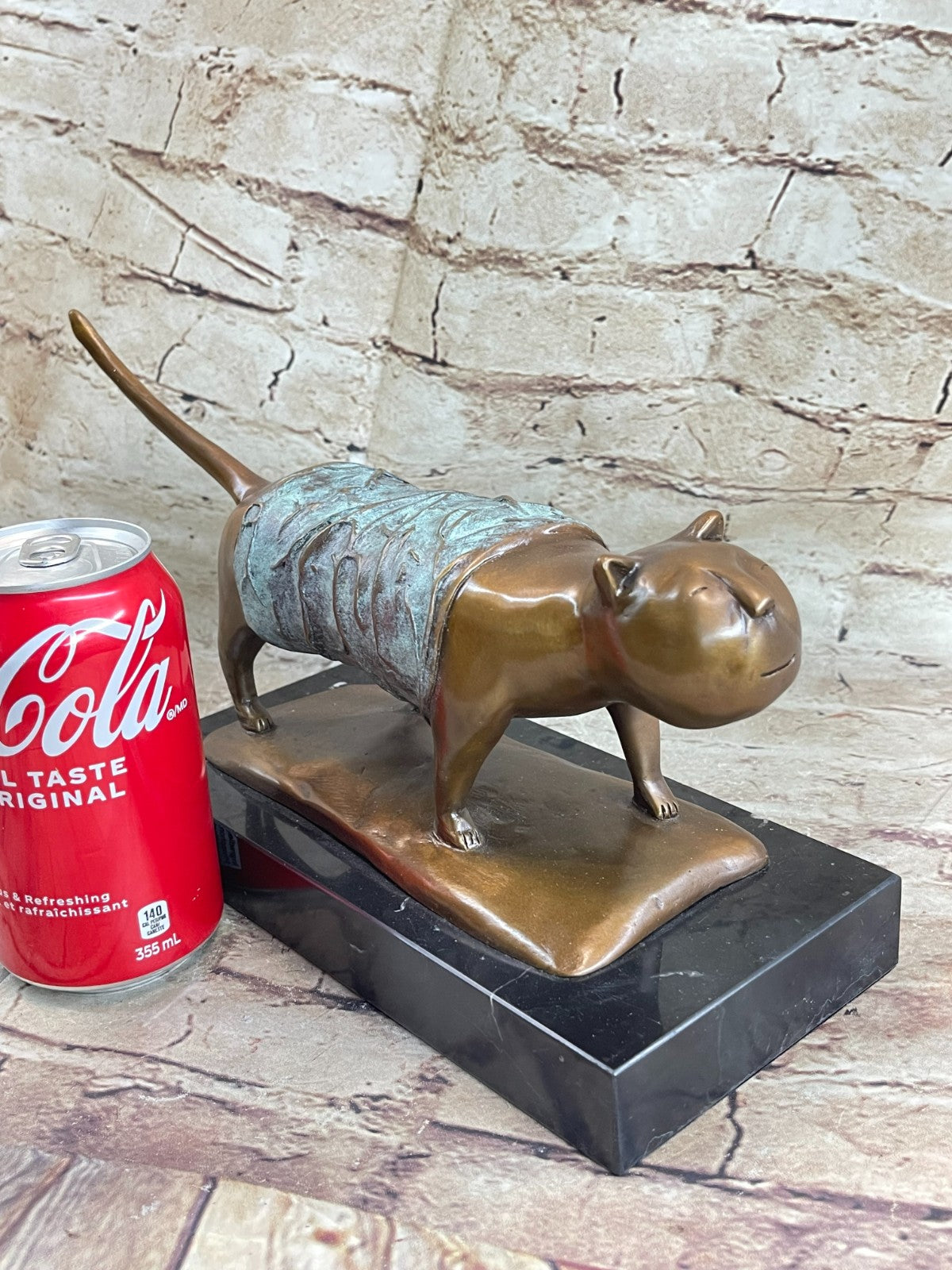 GRATIS IN BARCELONA The Botero’s Hand Sculpted Bronze Sculpture Figurine Gift