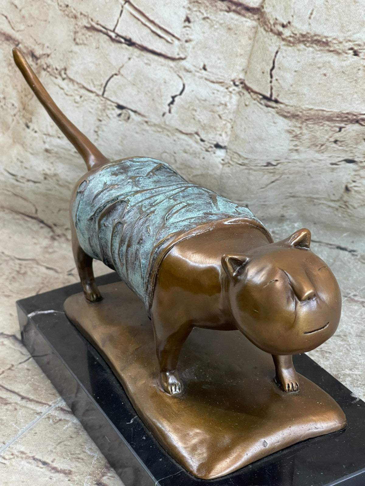 GRATIS IN BARCELONA The Botero’s Hand Sculpted Bronze Sculpture Figurine Gift
