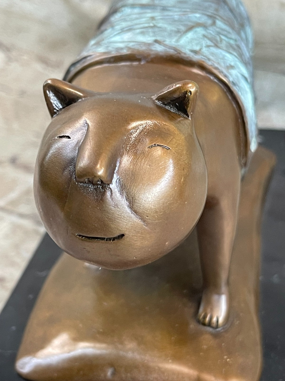 GRATIS IN BARCELONA The Botero’s Hand Sculpted Bronze Sculpture Figurine Gift