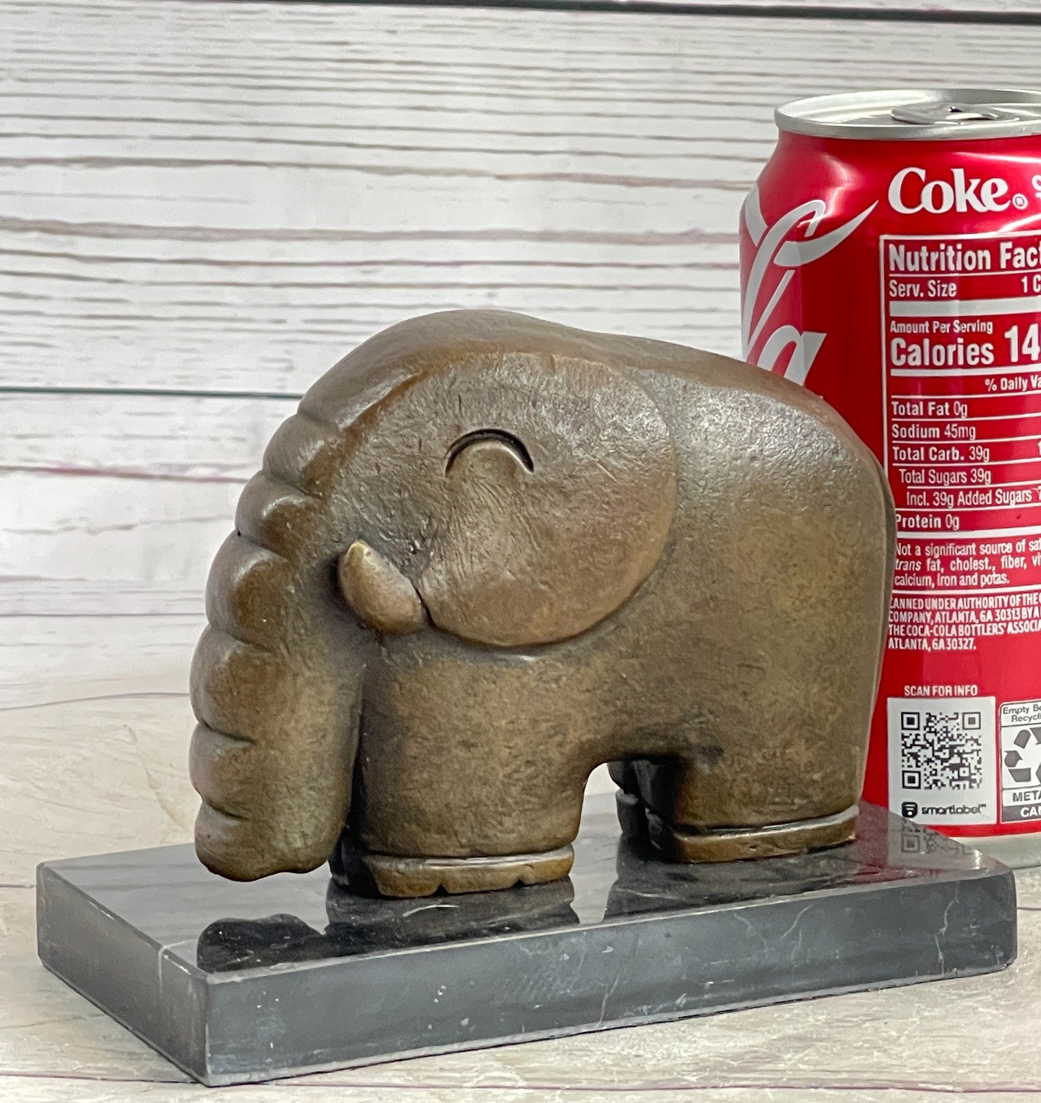 Hot Cast Salvador Dali Abstract Modern Art Elephant Bronze Sculpture Figurine NR