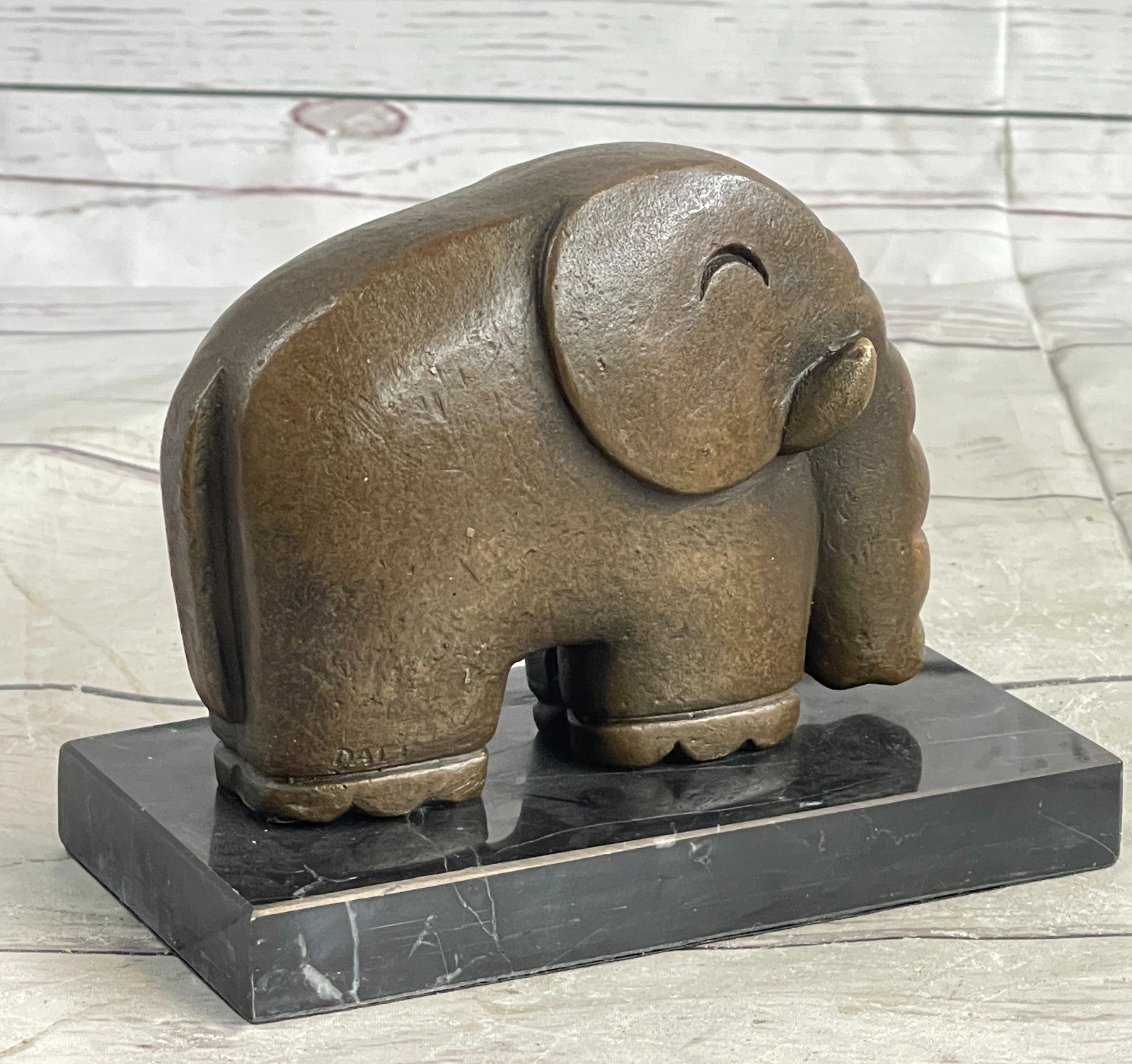 Hot Cast Salvador Dali Abstract Modern Art Elephant Bronze Sculpture Figurine NR