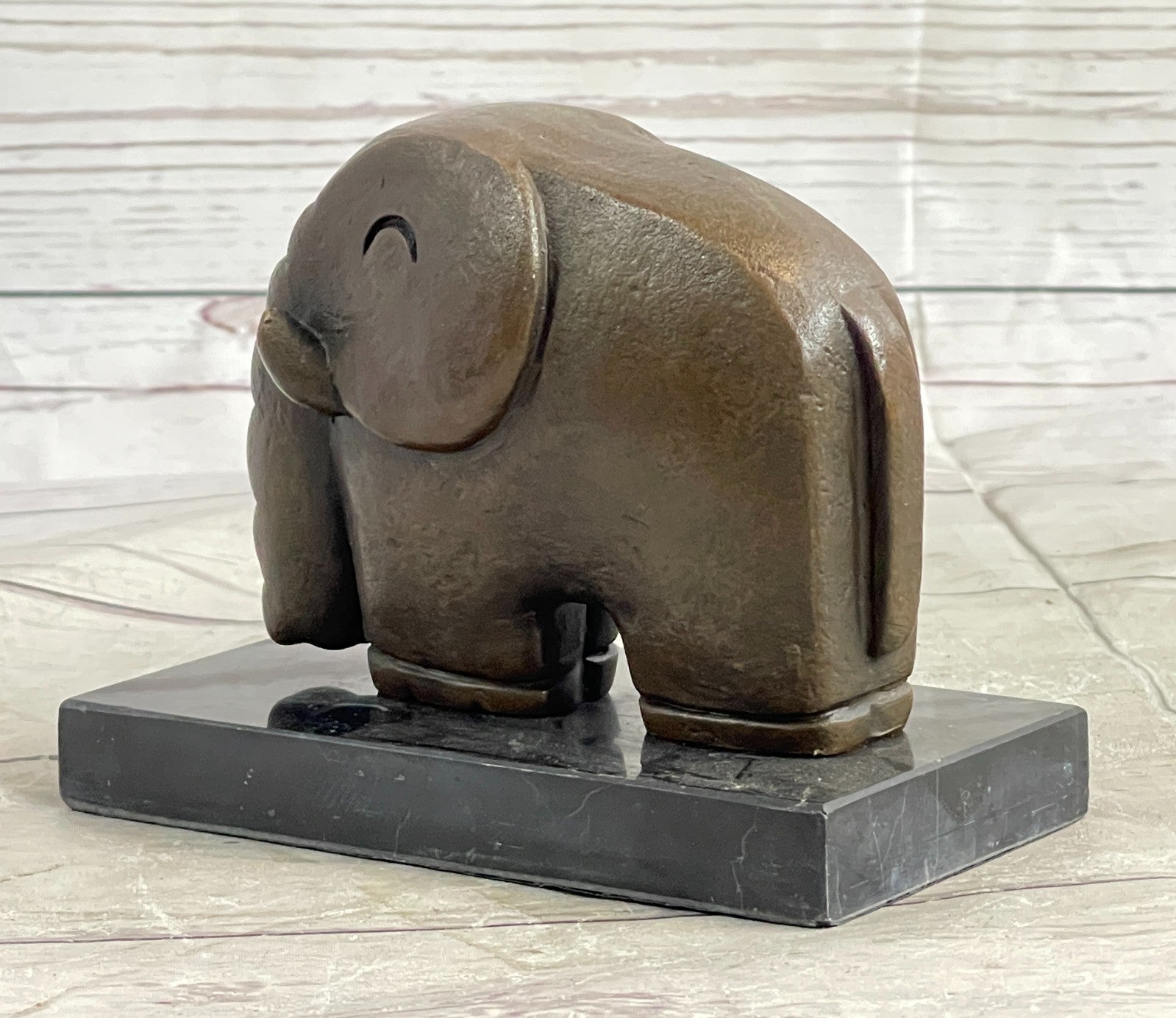 Hot Cast Salvador Dali Abstract Modern Art Elephant Bronze Sculpture Figurine NR