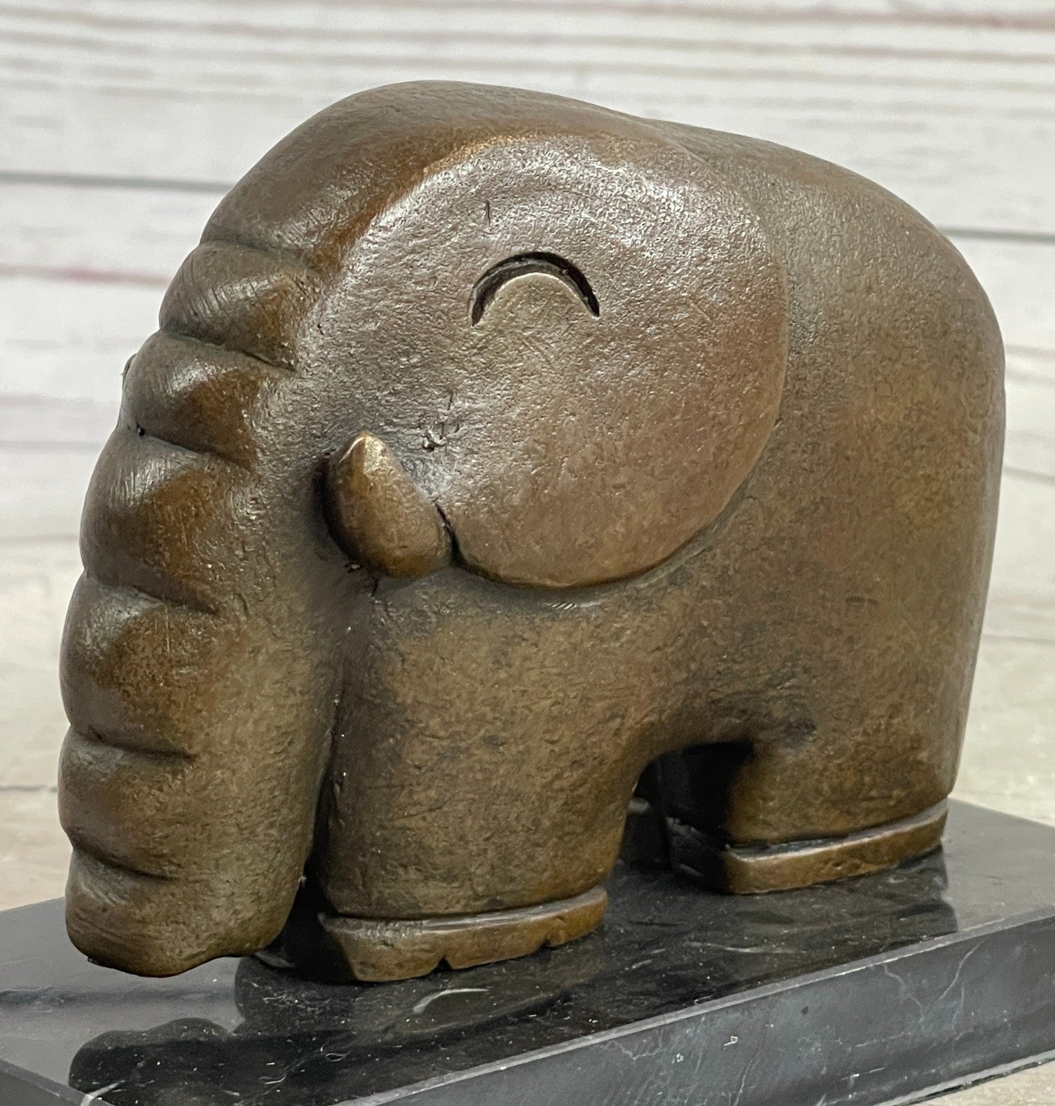 Hot Cast Salvador Dali Abstract Modern Art Elephant Bronze Sculpture Figurine NR