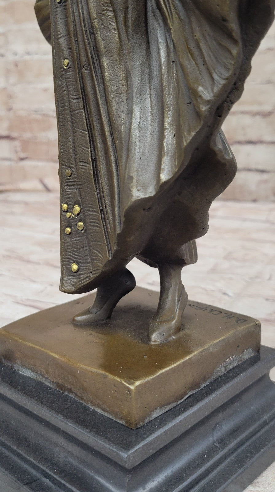 Handcrafted Bronze Art Deco Statue | Striking Home Decor Accent | Chiparus Sculpture