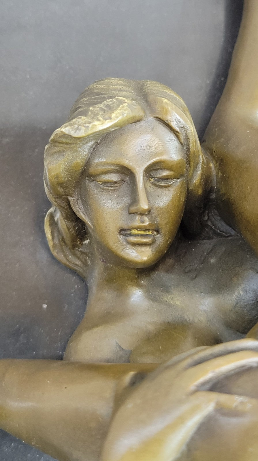 Nino Oliviono Original Bronze Nude Sculpture Ecstasy Signed Statue Artwork Large