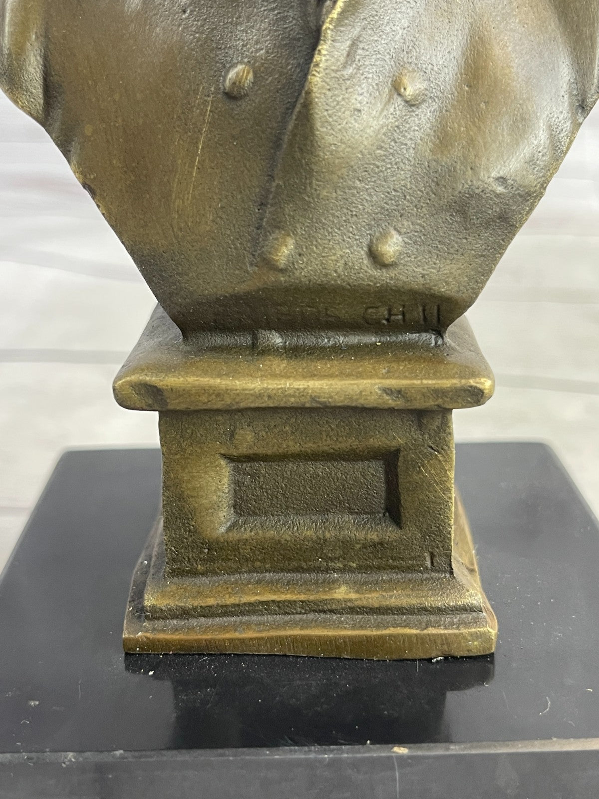 LORD NELSON FREDERICK II THE GREAT NAPOLEON SIGNED PURE HOTCAST BRONZE BUST GIFT
