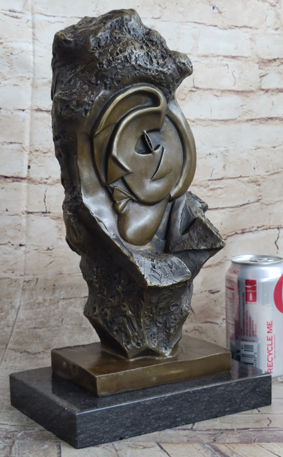 Handcrafted bronze sculpture SALE Art Modern Abstract Signed Salvador Dali