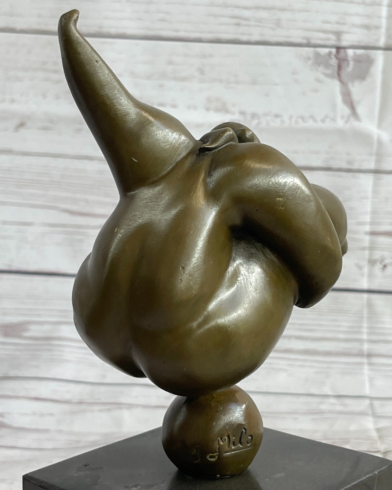 ABSTRACT SOLID BRONZE*DANCER*SCULPTURE FRENCH MILO MID CENTURY MODERNIST SALE