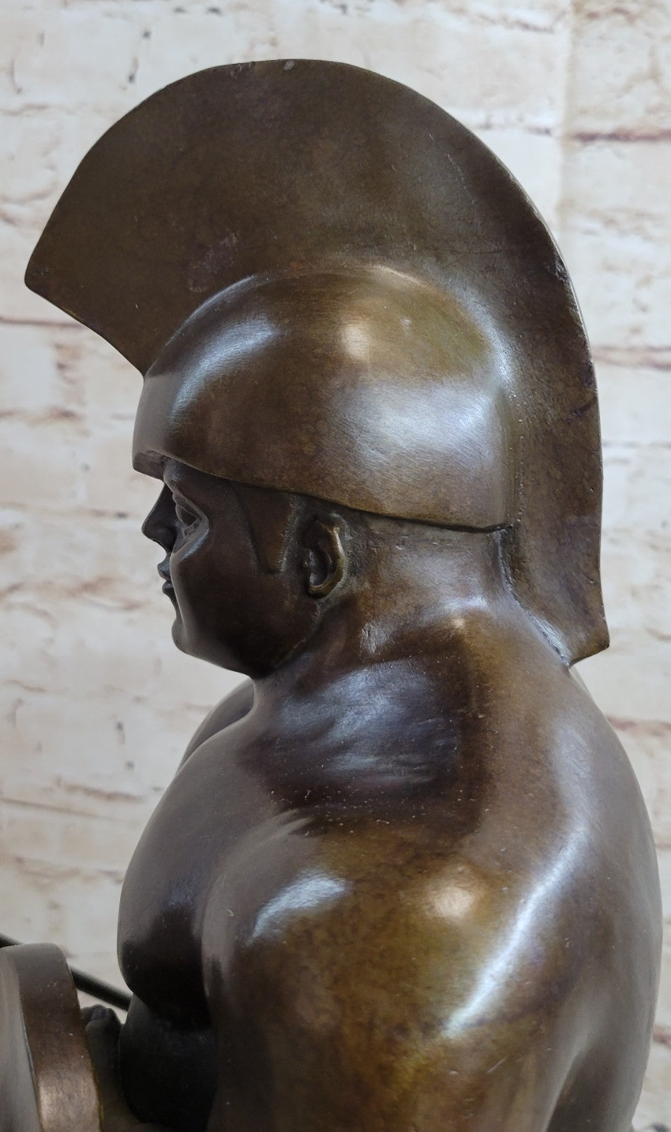 Collector Edition Abstract Modern Gift Roman/Greek Soldier Bronze Sculpture