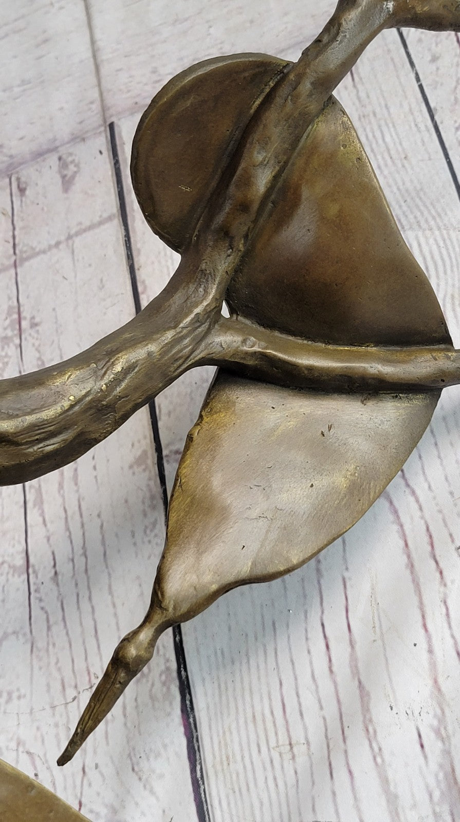 Salvador Dali Greatest Surrealist Hot Cast Bronze Sculpture Marble Base Figurine