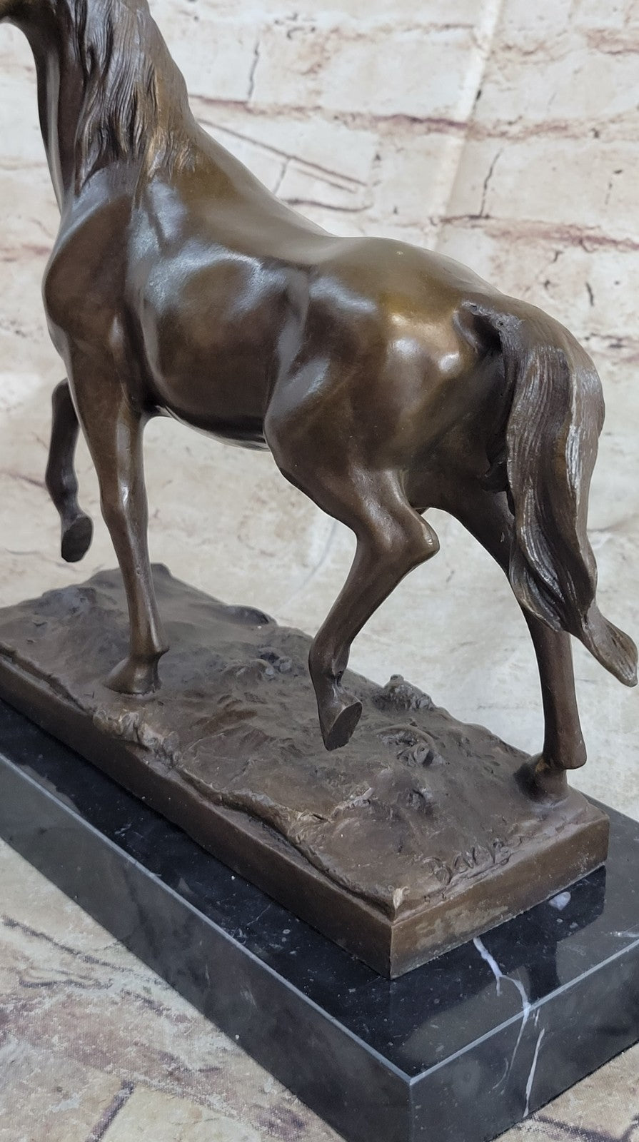 Genuine 100% Solid Bronze Horse Lovers Horse Sculpture Statue Equestrian Sale