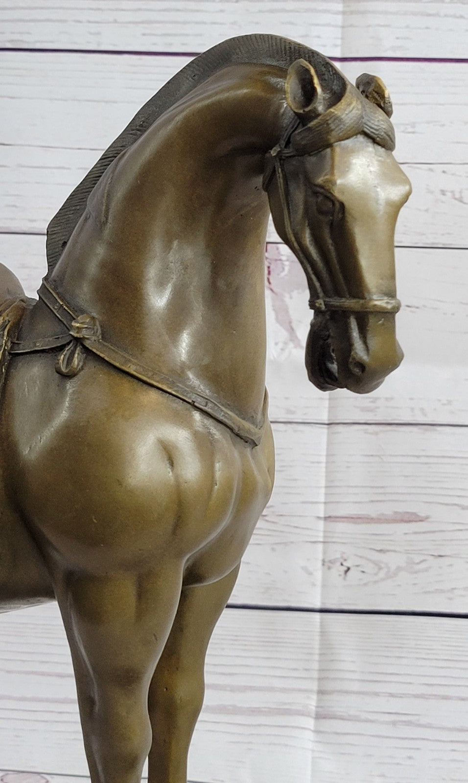 Bronze Sculpture Chinese Tang Horse Limited Signed and Numbered Statue DECO SALE