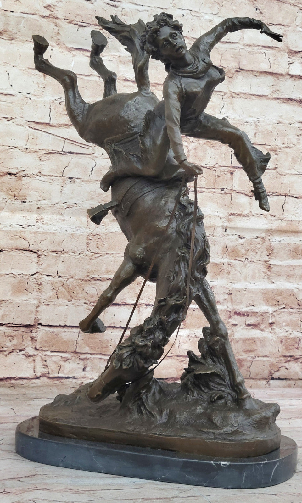 Home on the Range: Milo`s Signed Wicked Pony - Bronze Sculpture Sale
