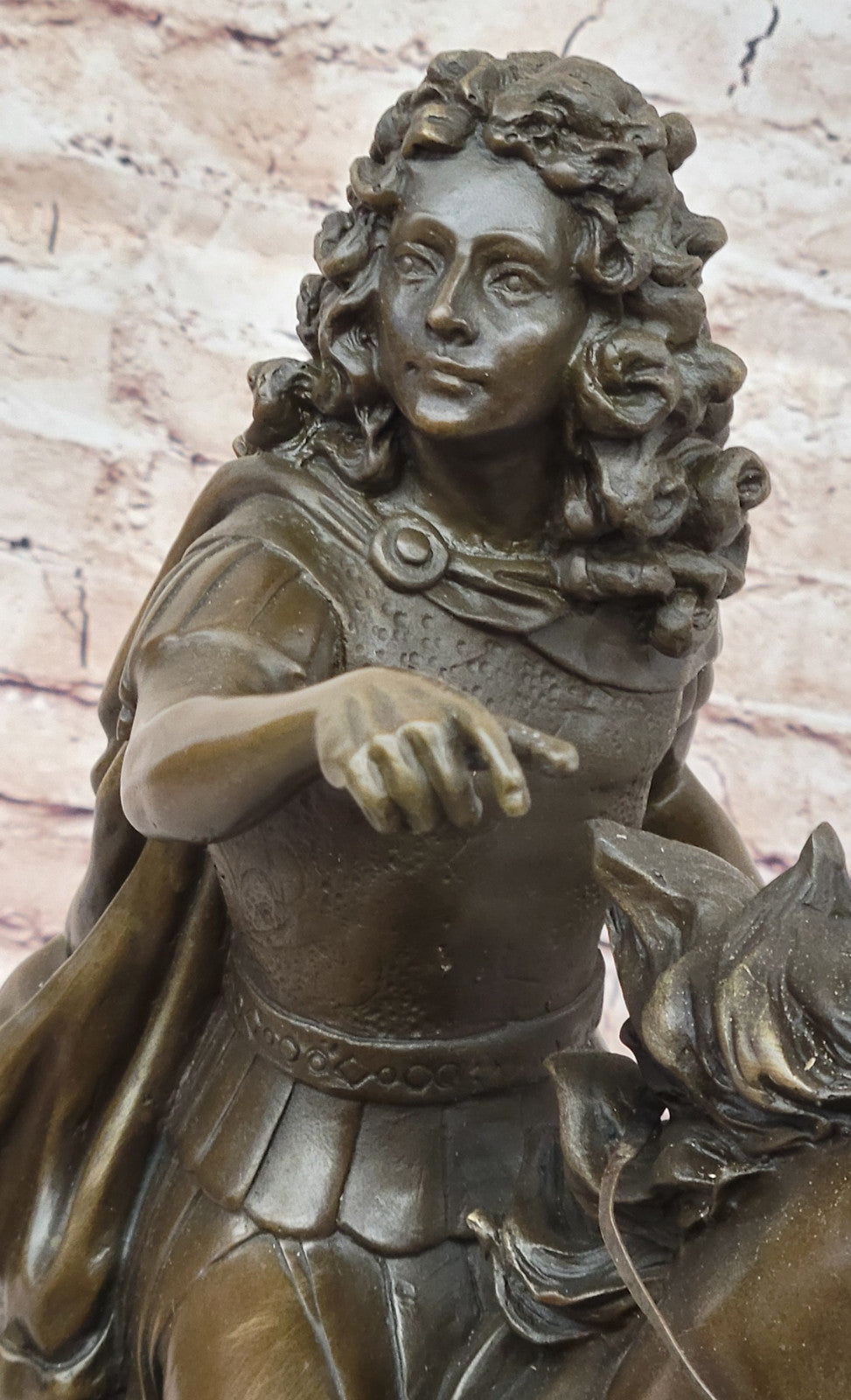 Royal Artistry: Girardon`s King Louis XIV - Signed Bronze Sculpture for Collectors