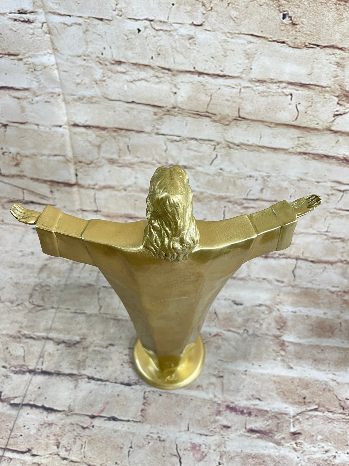 Jesus Opens His Hands Bronze Statue Hot Cast Handcrafted Figurine