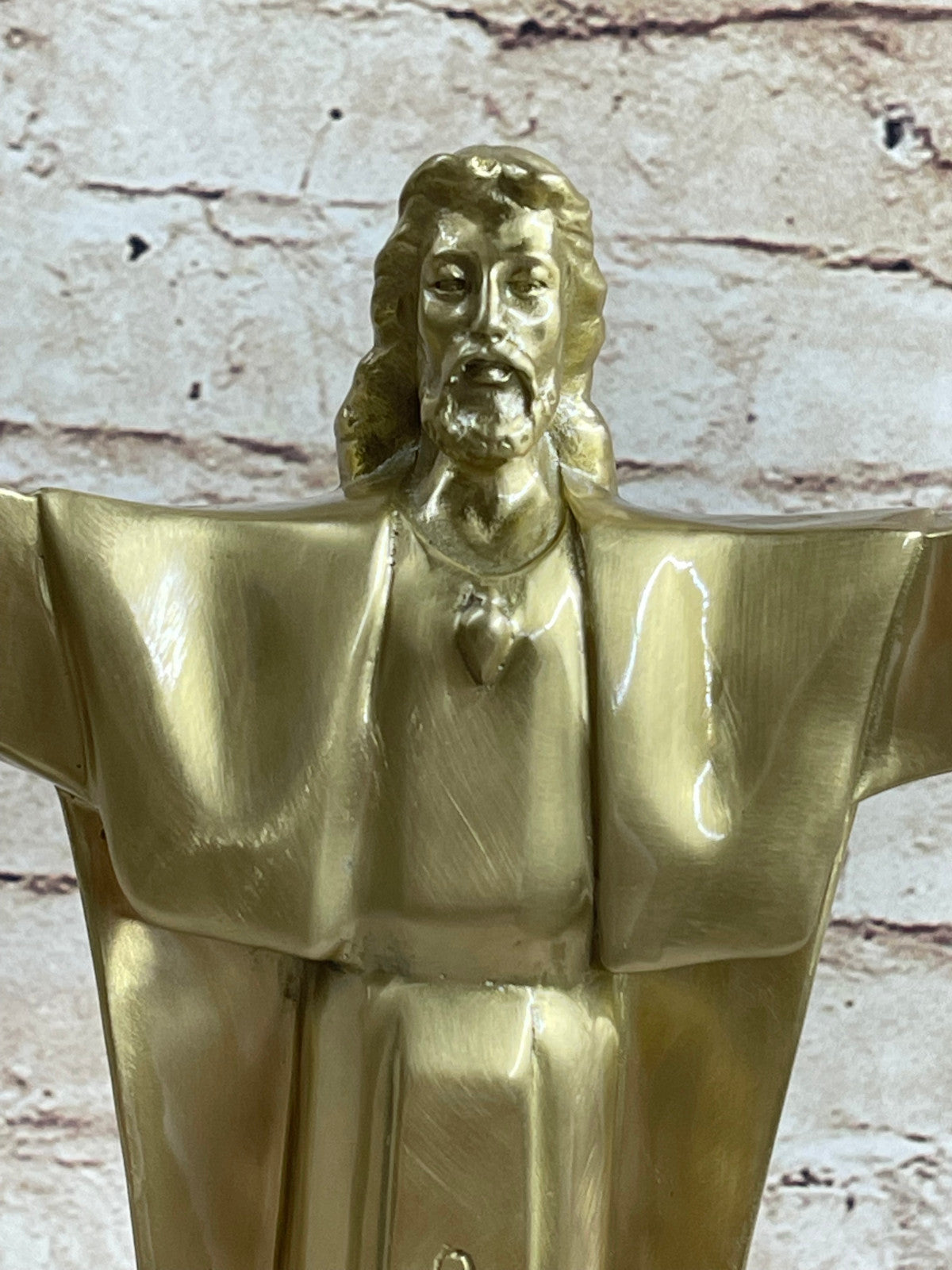 Jesus Opens His Hands Bronze Statue Hot Cast Handcrafted Figurine