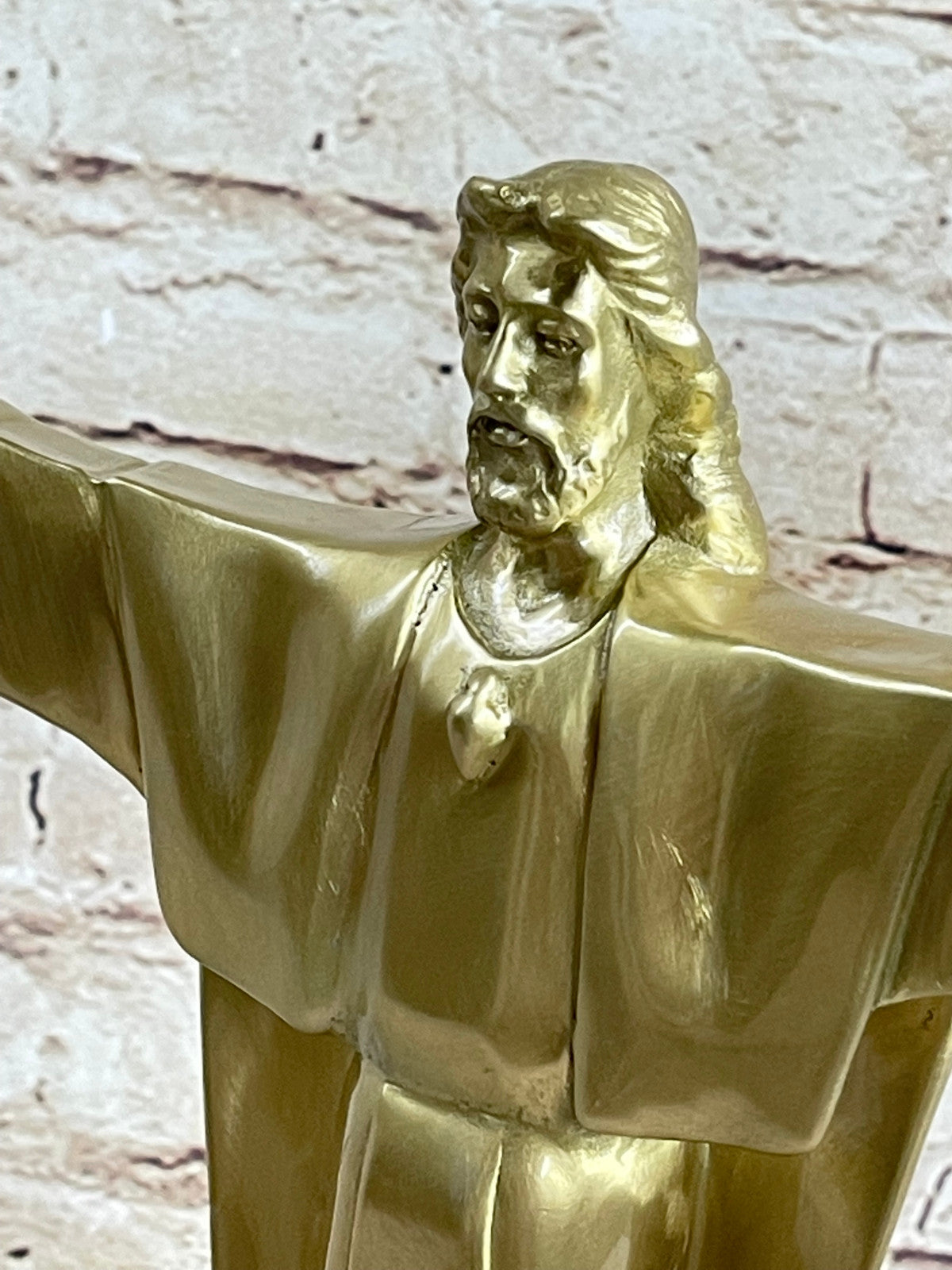 Jesus Opens His Hands Bronze Statue Hot Cast Handcrafted Figurine