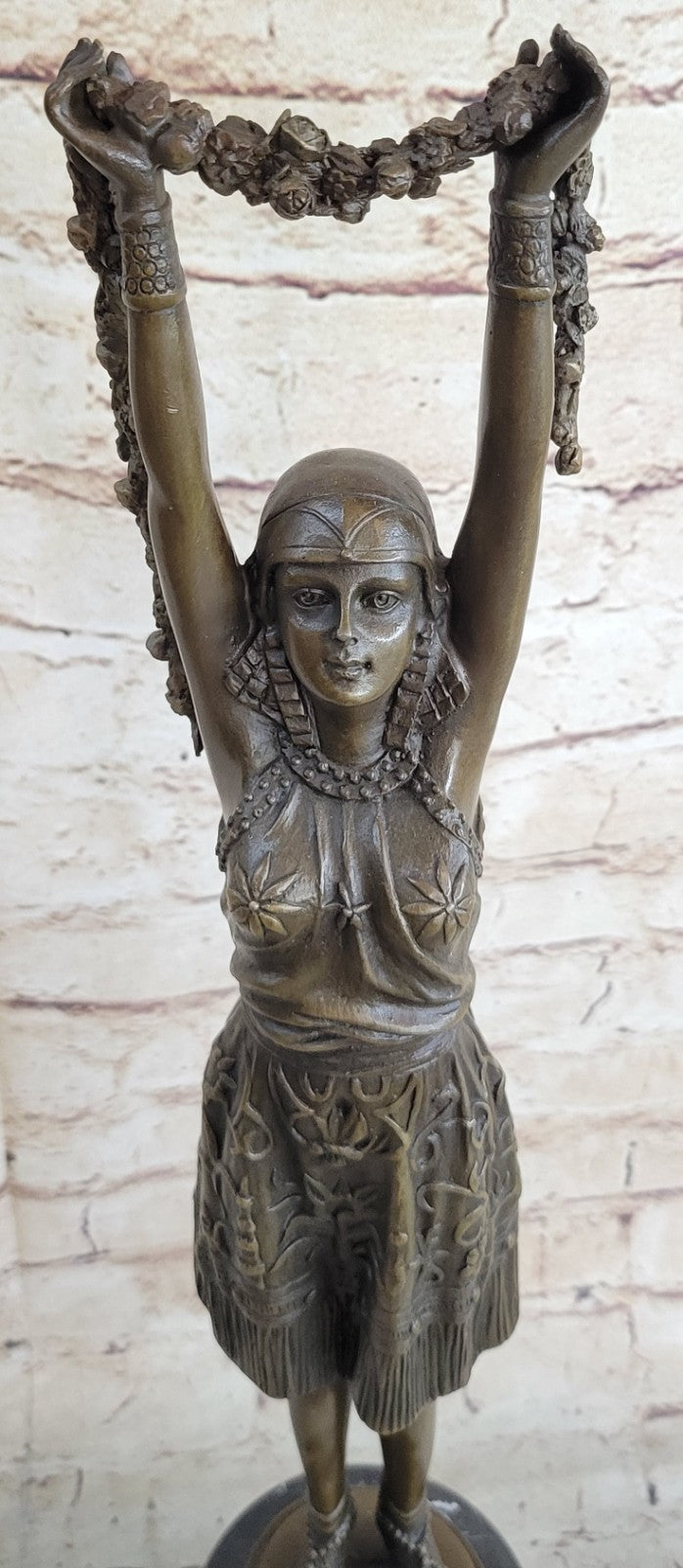 Signed Art Deco Chiparus Erotic Dancer Marble DEAL Bronze Sculpture Statue SALE