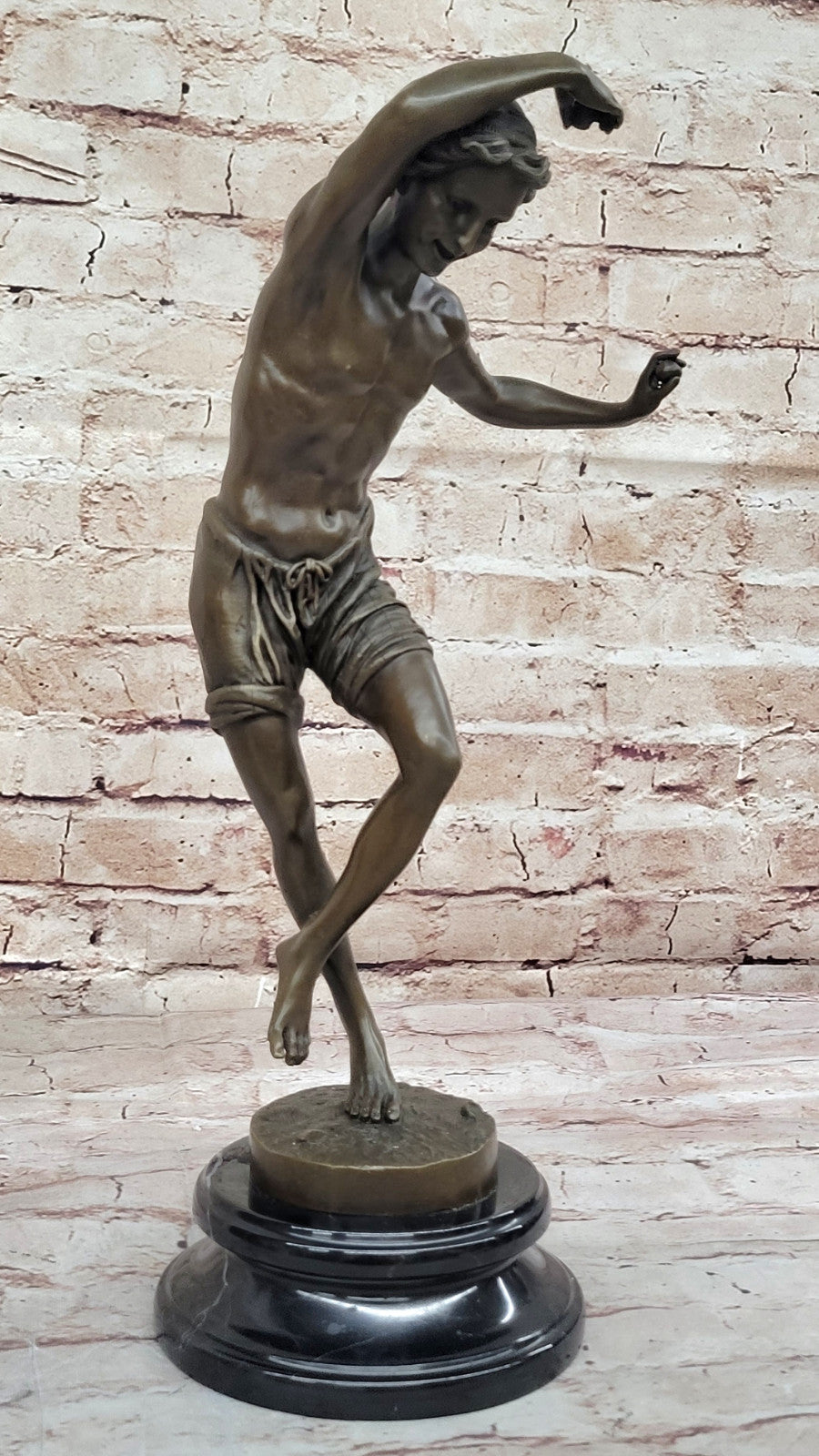 Timeless Masterpiece: Duret`s "Neapolitan Dancer" Bronze Figurine - Artistic Decor