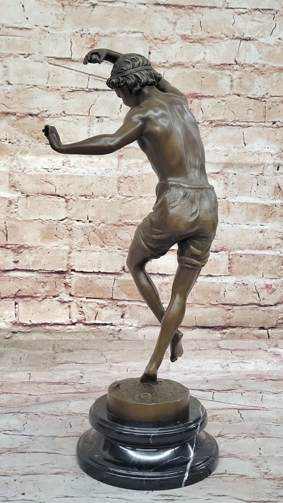 Timeless Masterpiece: Duret`s "Neapolitan Dancer" Bronze Figurine - Artistic Decor