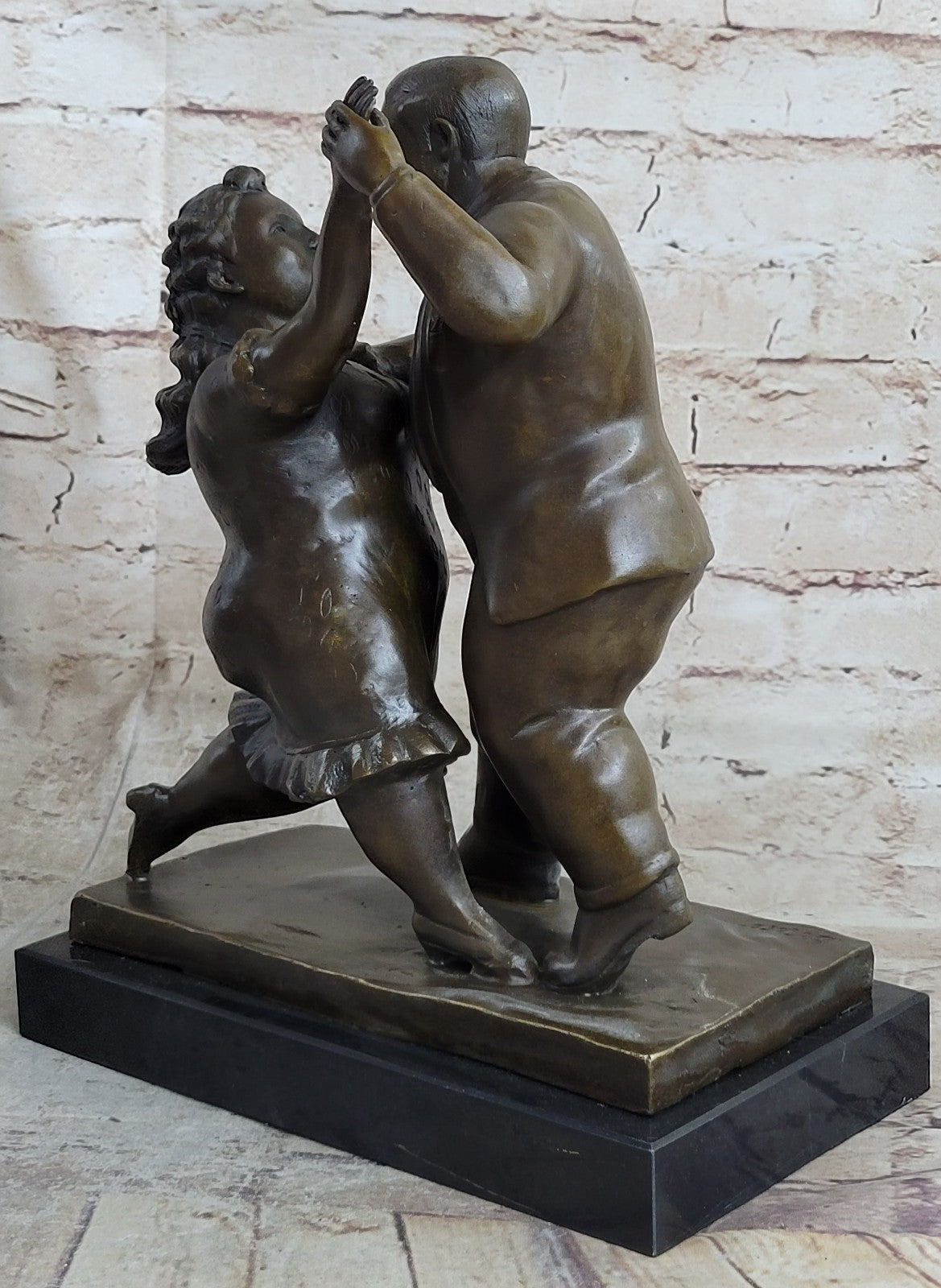 Contemporary Bronze Figures `Botero` Sculpture Figurine Statue Reproduction Deal