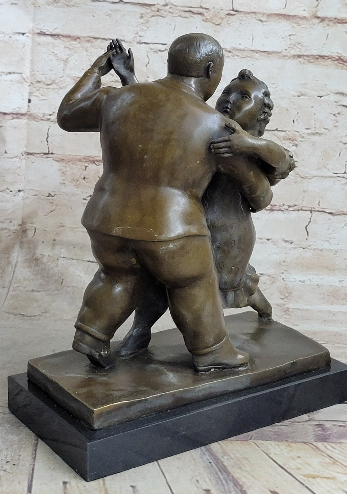 Contemporary Bronze Figures `Botero` Sculpture Figurine Statue Reproduction Deal