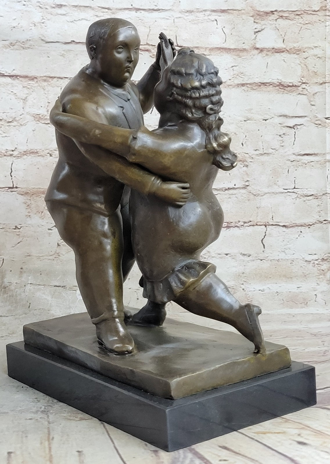 Contemporary Bronze Figures `Botero` Sculpture Figurine Statue Reproduction Deal