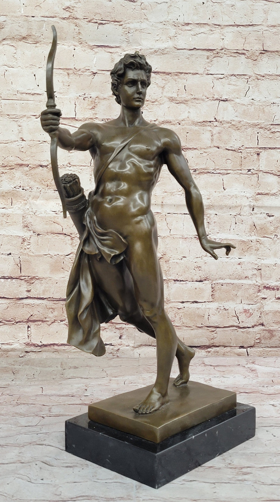 Artistic Masterpiece: Milo`s Cupid Bronze Statue - Hot Cast Museum Quality Artwork