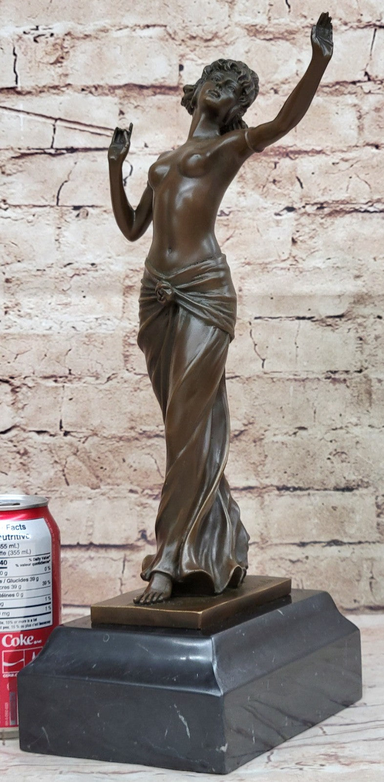 PREISS. Bronze Classical Figure Handcrafted Detiled Sculpture Home Office Nude