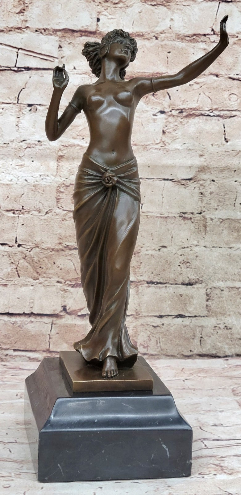 PREISS. Bronze Classical Figure Handcrafted Detiled Sculpture Home Office Nude