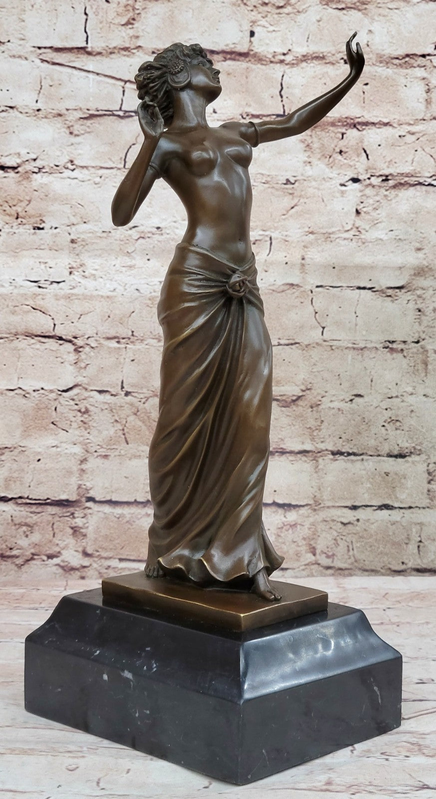 PREISS. Bronze Classical Figure Handcrafted Detiled Sculpture Home Office Nude