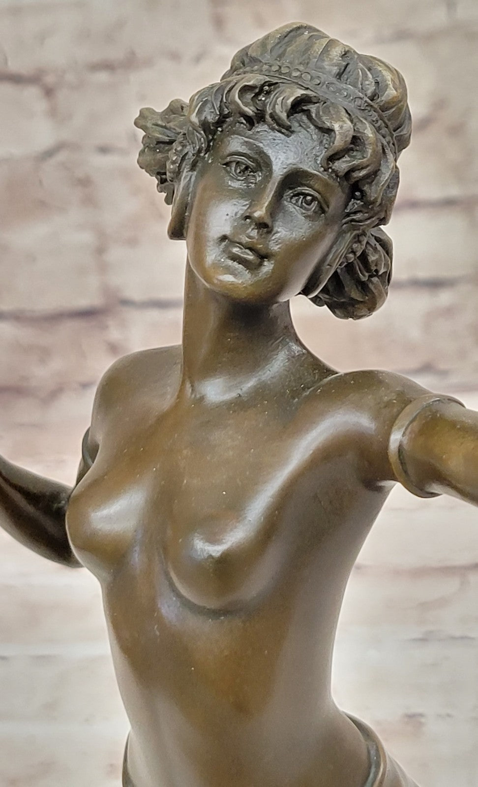 PREISS. Bronze Classical Figure Handcrafted Detiled Sculpture Home Office Nude